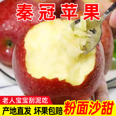正宗陕西秦冠苹果粉面沙甜