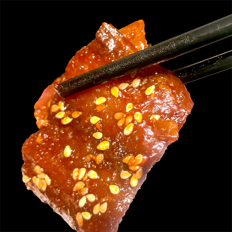 北海涠洲岛特产蜜汁烤鳗鱼块即食海鲜零食甜辣小鱼鳗鱼块丝鳗鱼干