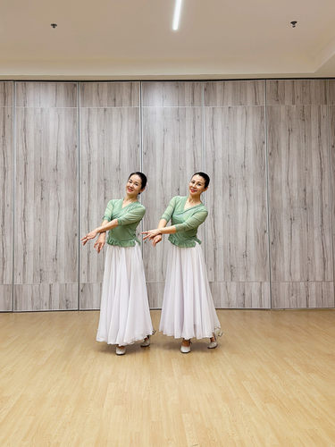 搭配半身飘逸感气质绝美套装裙