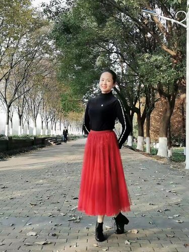 花与影秋风吹落一滴泪同款中高领加绒打底衫羊绒内搭加厚上衣冬款