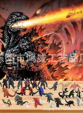 跨境爆款新品Godzilla Advent Calendar哥斯拉降临节日历盲盒玩具