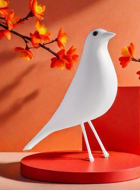 创意树脂和平鸽动物小鸟摆件家居软装饰品客厅玄关工艺装饰品批发