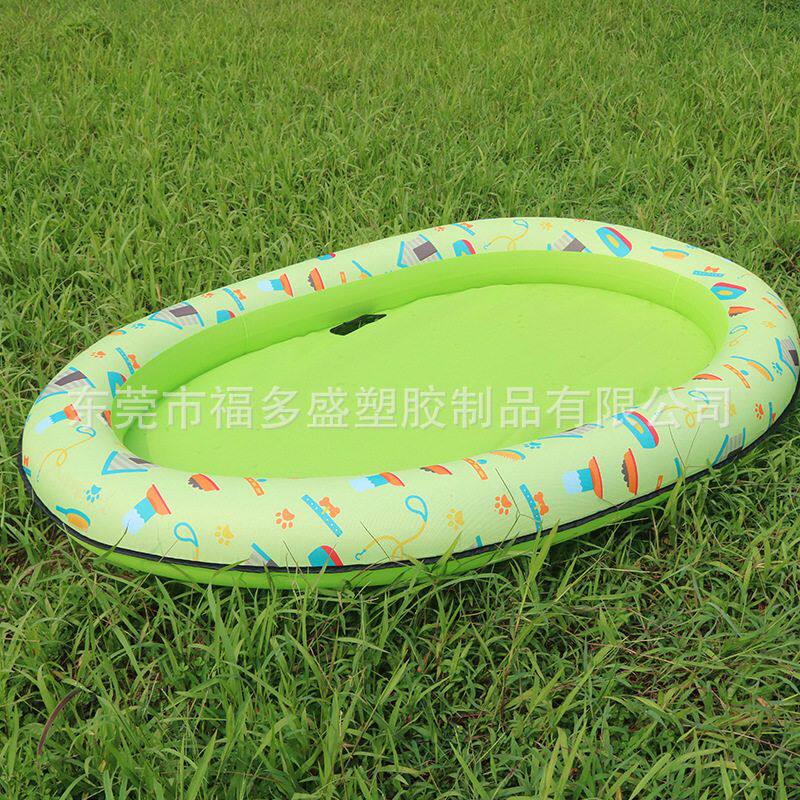 厂家批发现货充气pvc猫狗宠物浮排水上戏水游泳浮床货宠物用品