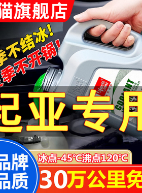 起亚K2/K3/K4/K5/KX37智跑赛拉图福瑞迪四季通用防冻液红色冷却液