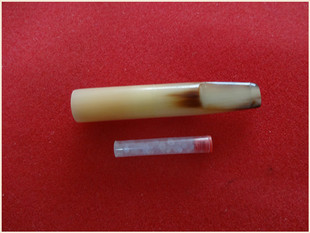 特价 天然精级非洲黄牛角黑牛角烟嘴适合6MM滤心粗细烟俩用 包邮