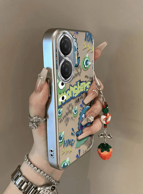 适用红米Turbo4Pro手机壳Redmiturbo4小米透明电镀超薄新款Redmi怪兽保护套Trubo4全包防摔por男女软可爱