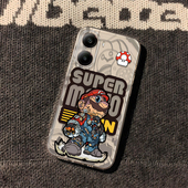 适用红米Trubo4Pro手机壳小米Redmi新款 14R马里奥13C保护套turbo3男女红米10A 9A软直边10XPro透明8创意5g