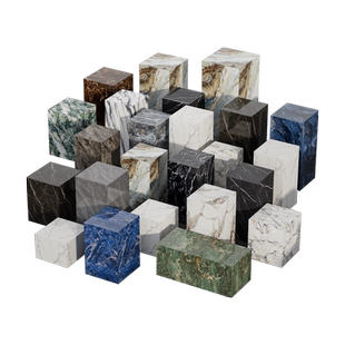 大理石底座摆台基座大型落地雕塑墩子酒店电视柜旁摆件装饰品现代