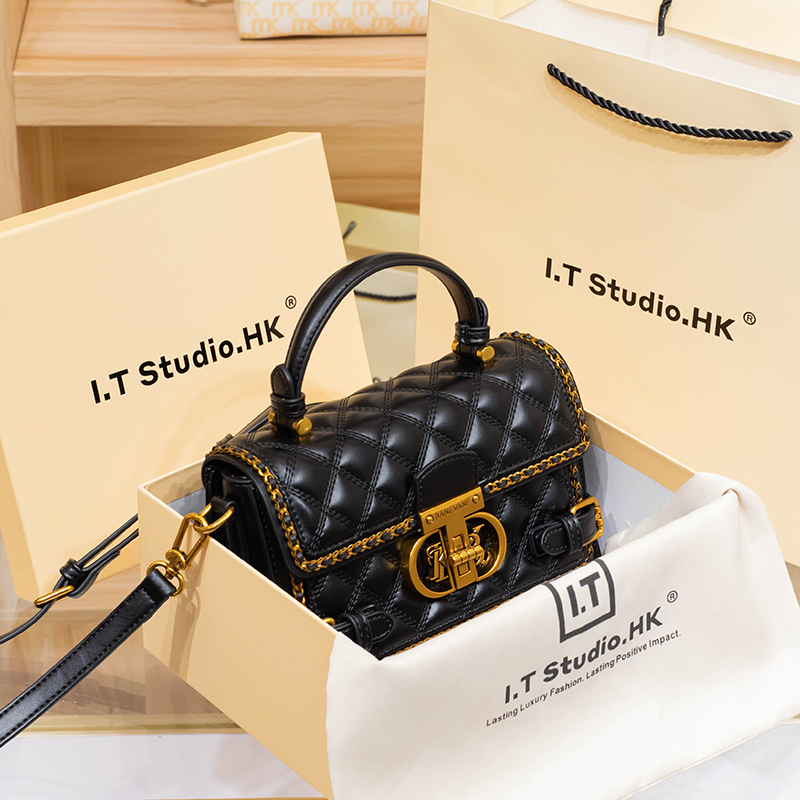 CITEX LV官方旗舰店香港超火菱格小方包女2025新款时尚秋冬高级感