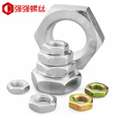 镀锌GB6172薄螺母GB6173细牙扁螺母幼牙薄型螺母螺帽M8M10M12 M36