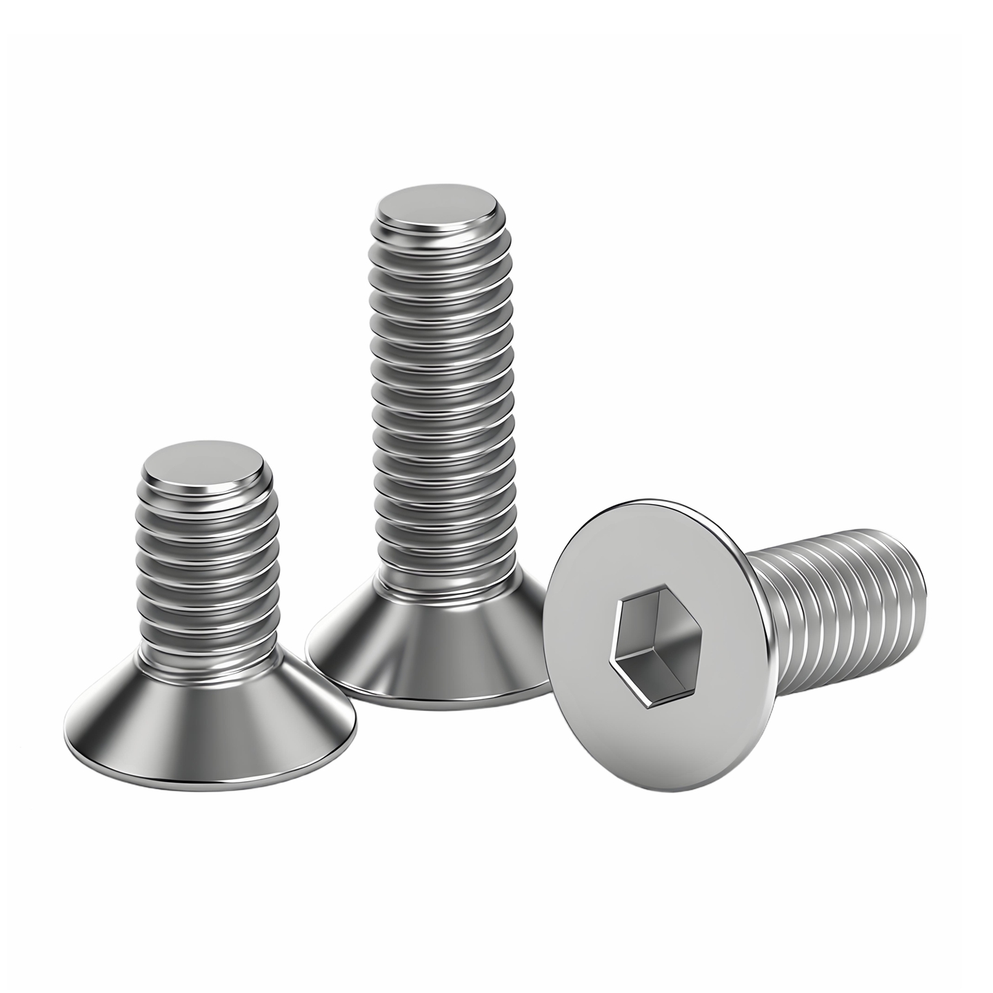 强强不锈钢机螺钉沉头