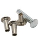 扁圆头半空心铆钉GB873敲击铆钉大扁头铁铆钉M3M4M5M6M2.5