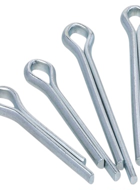 开口销发夹销销子开口销GB91插销 哨子 镀锌D1.5D2D2.5 3 4M5