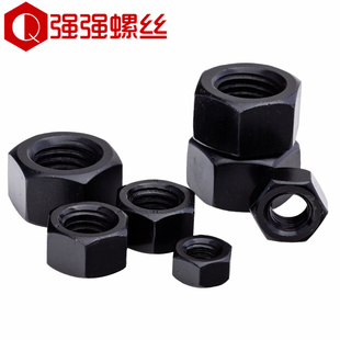 8.8级高强度反牙螺母六角左牙螺帽反牙细牙螺帽M8M10M12M16M64