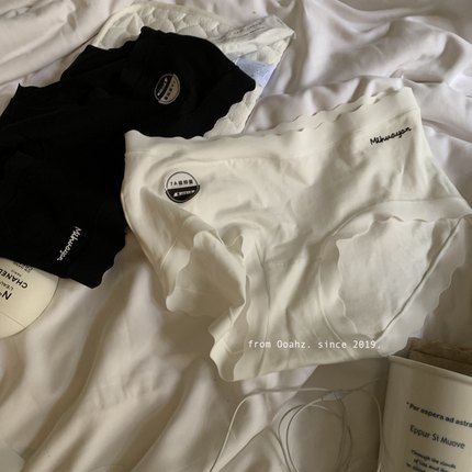 "夜曲"强推舒适云朵纯棉全裤7A内裤 裸感少女中腰包臀亲肤三角裤