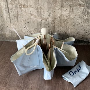 夏日气泡晴雨两用伞 自制配色 奶油少女mini塞包雨伞 day nice