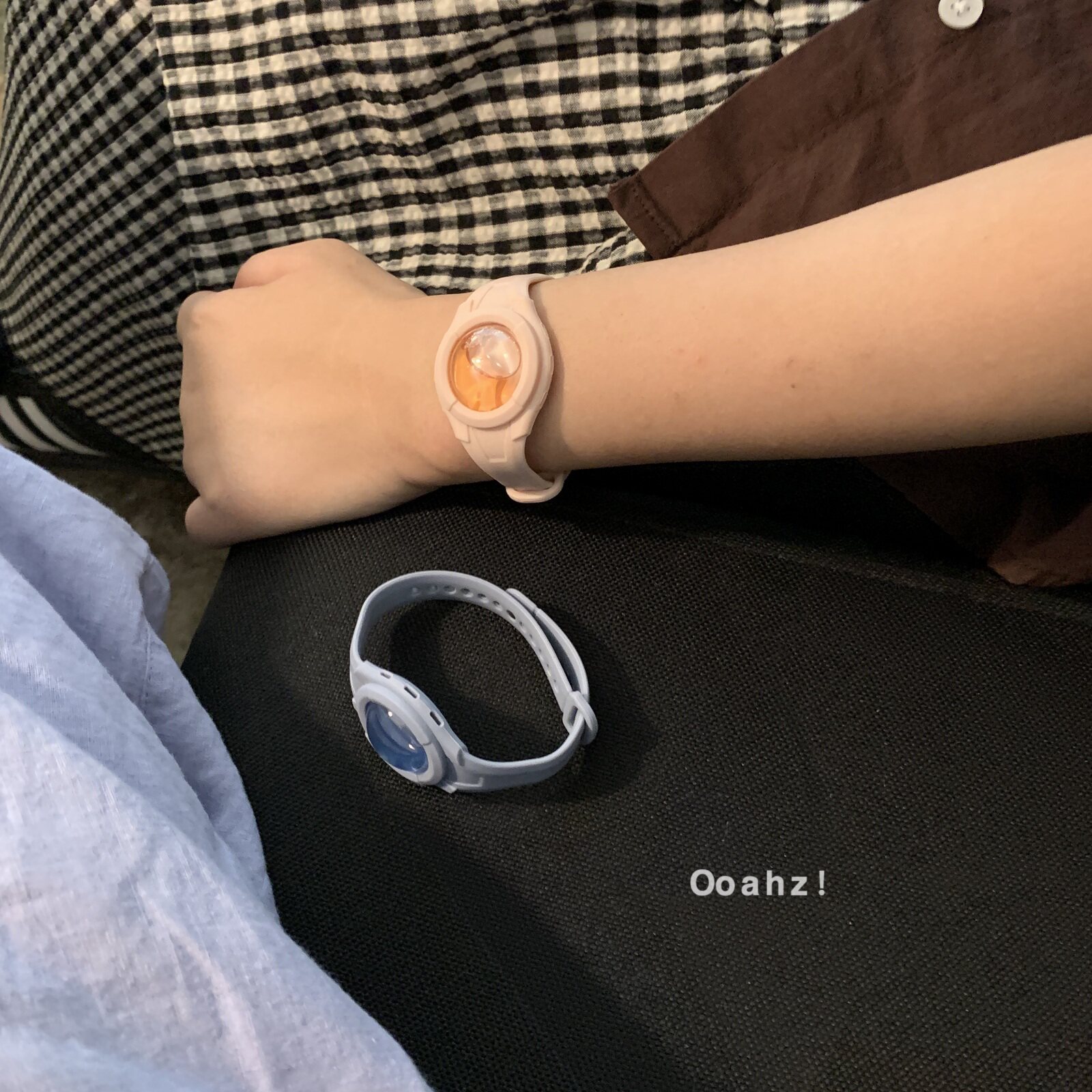 驱蚊手环 夏日防蚊虫叮咬精油 儿童成人孕妇户外随身携带驱蚊液扣