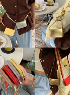 叠背趋势 onuk同款多色时髦搭配小费包包 配饰小挂包卡包斜挎腰包