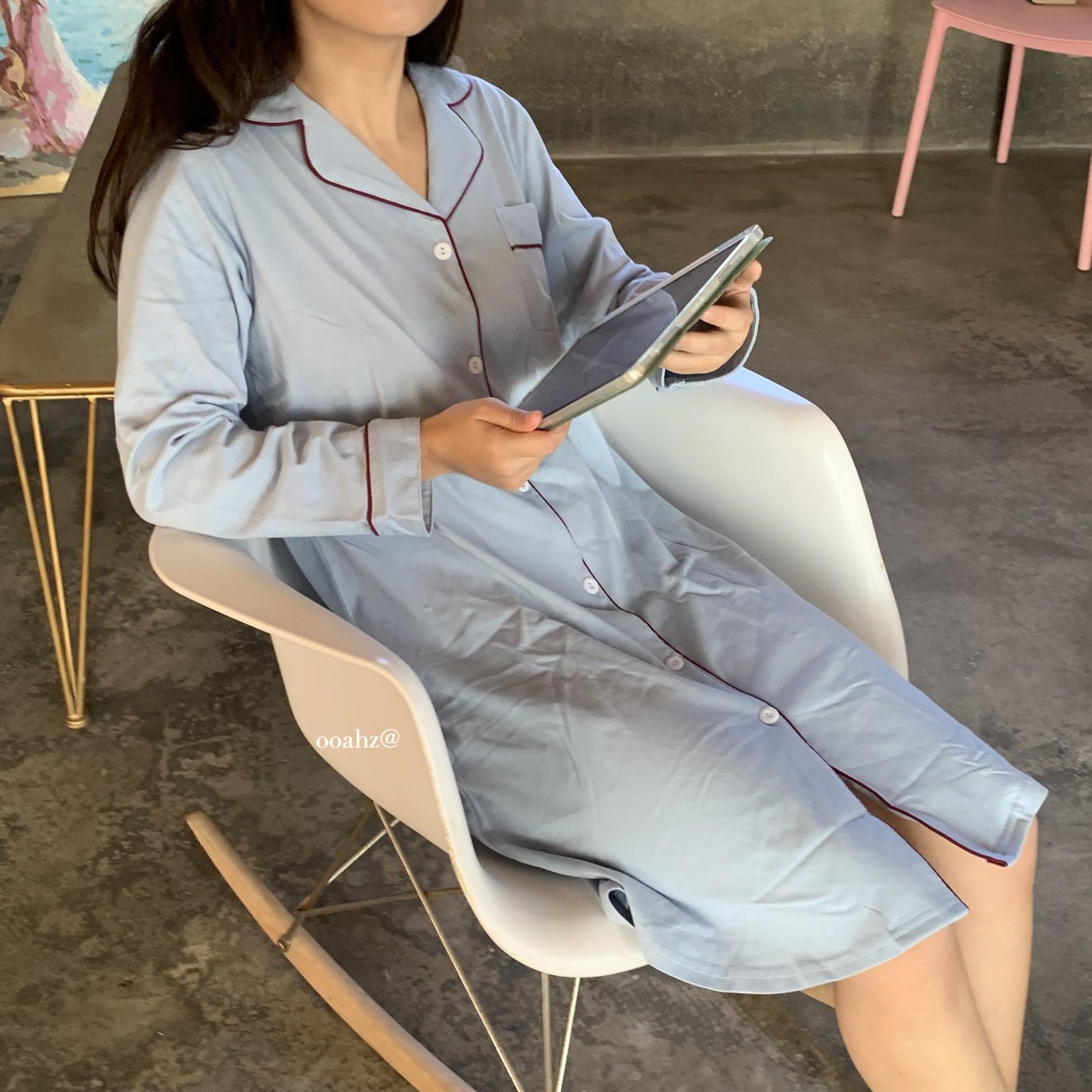 可外穿开衫春秋季女士大码睡裙