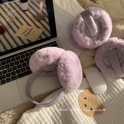 毛绒保暖护耳耳罩可爱学生耳捂子