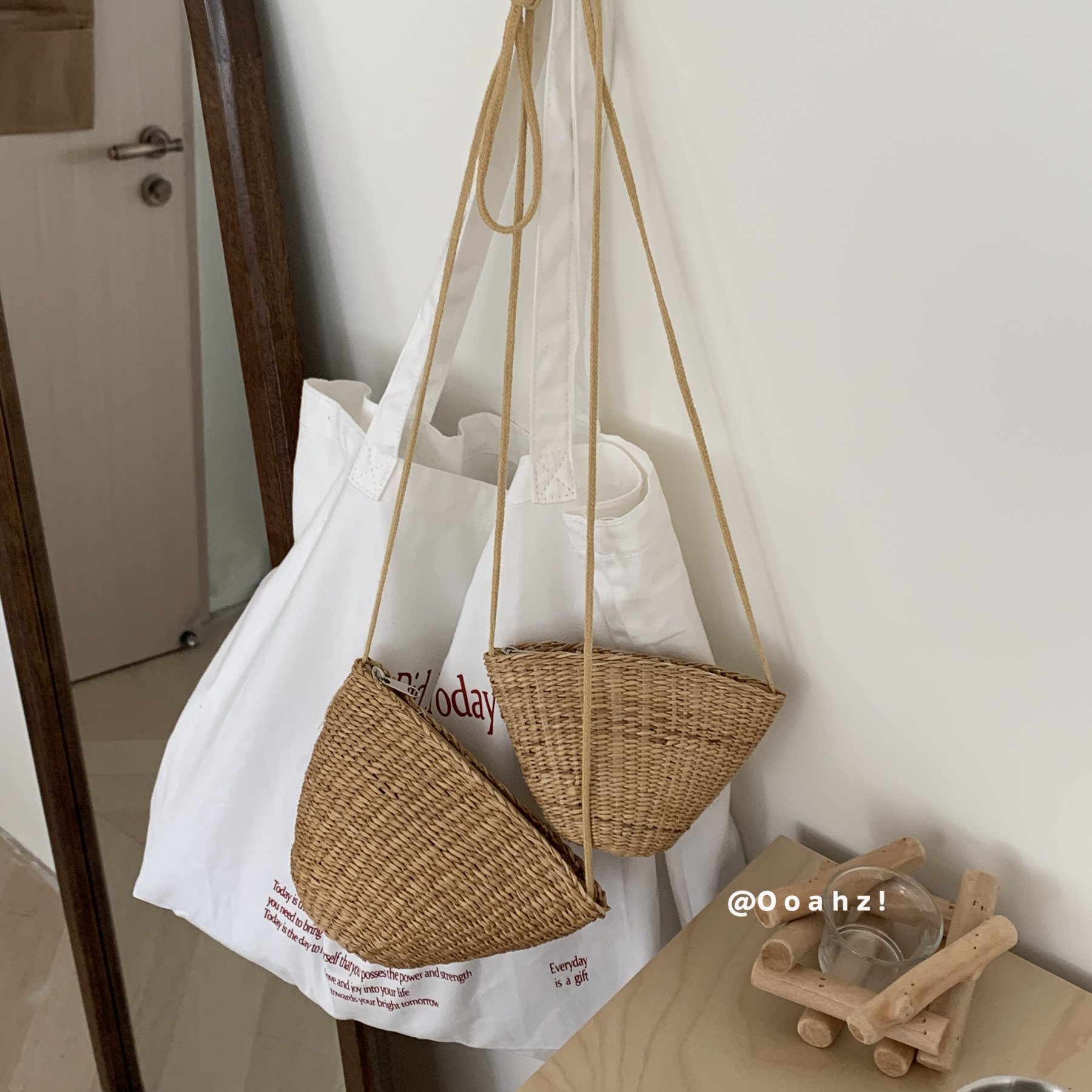 《麦子成熟时》小黄草包斜背草编包 夏日小编织包ins复古色挂饰包,箱包皮具/热销女包/男包,通用款女包,淘宝优惠券,粉丝福利购,淘宝优惠卷