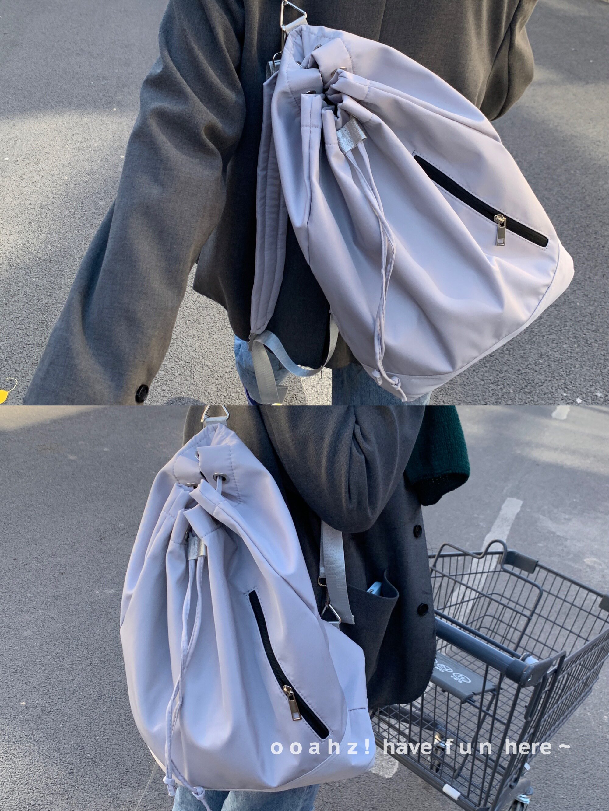 徒步模式|运动双肩单肩两用书包