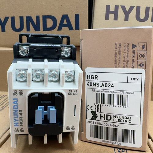 议价HYUNDAI控制继电器HGR40NS A024HGR40HMX40