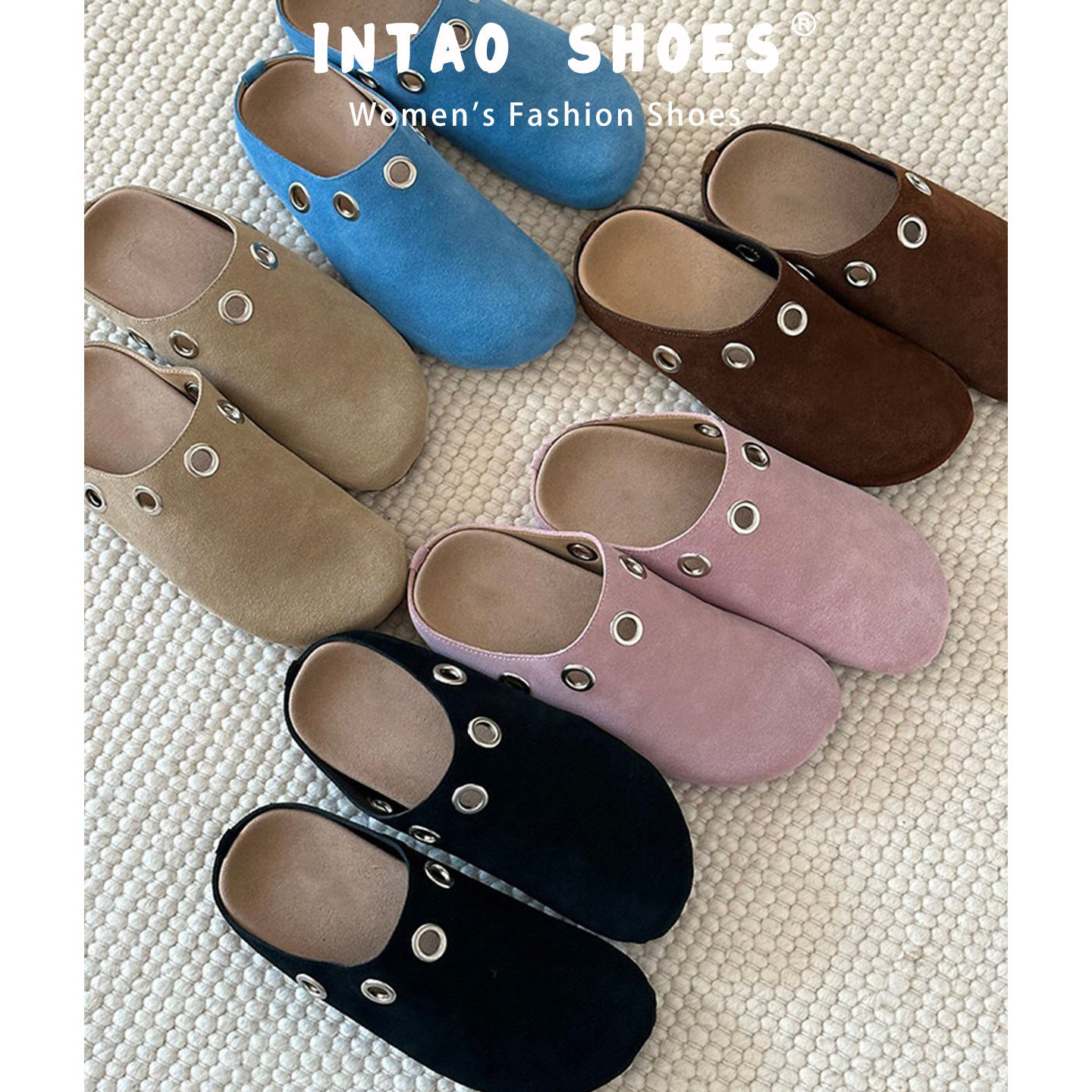 小众镂空洞洞勃肯鞋半拖女夏季外穿2026新款厚底内增高包头半拖鞋