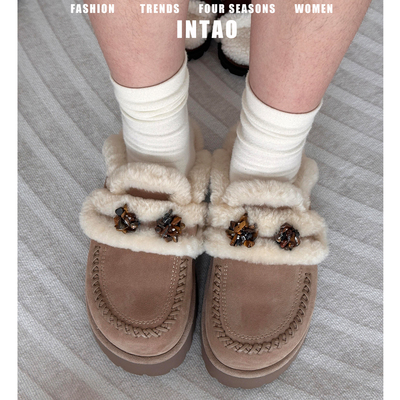 设计感小众厚底内增高勃肯鞋半拖