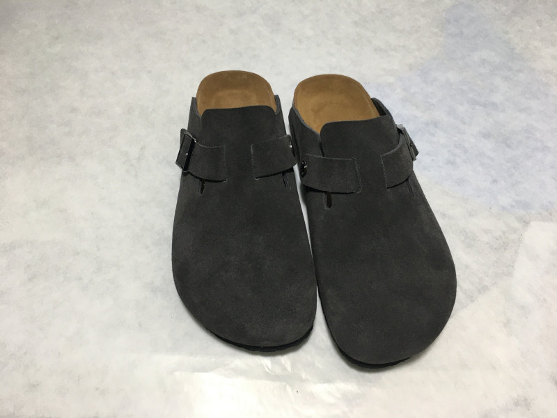 thumbnail for BMX classic toe slippers cow fleece flat fashion couples wear slip-on shoes outside