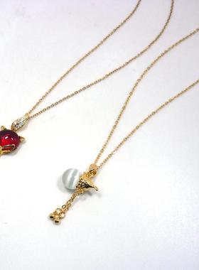 福袋吊坠和田玉天然玉石项链