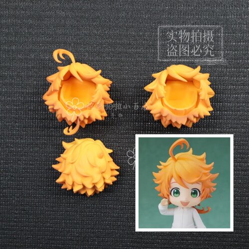 【日版】正版 GSC 粘土人 约定的梦幻岛 艾玛 散货 微瑕特价 头发