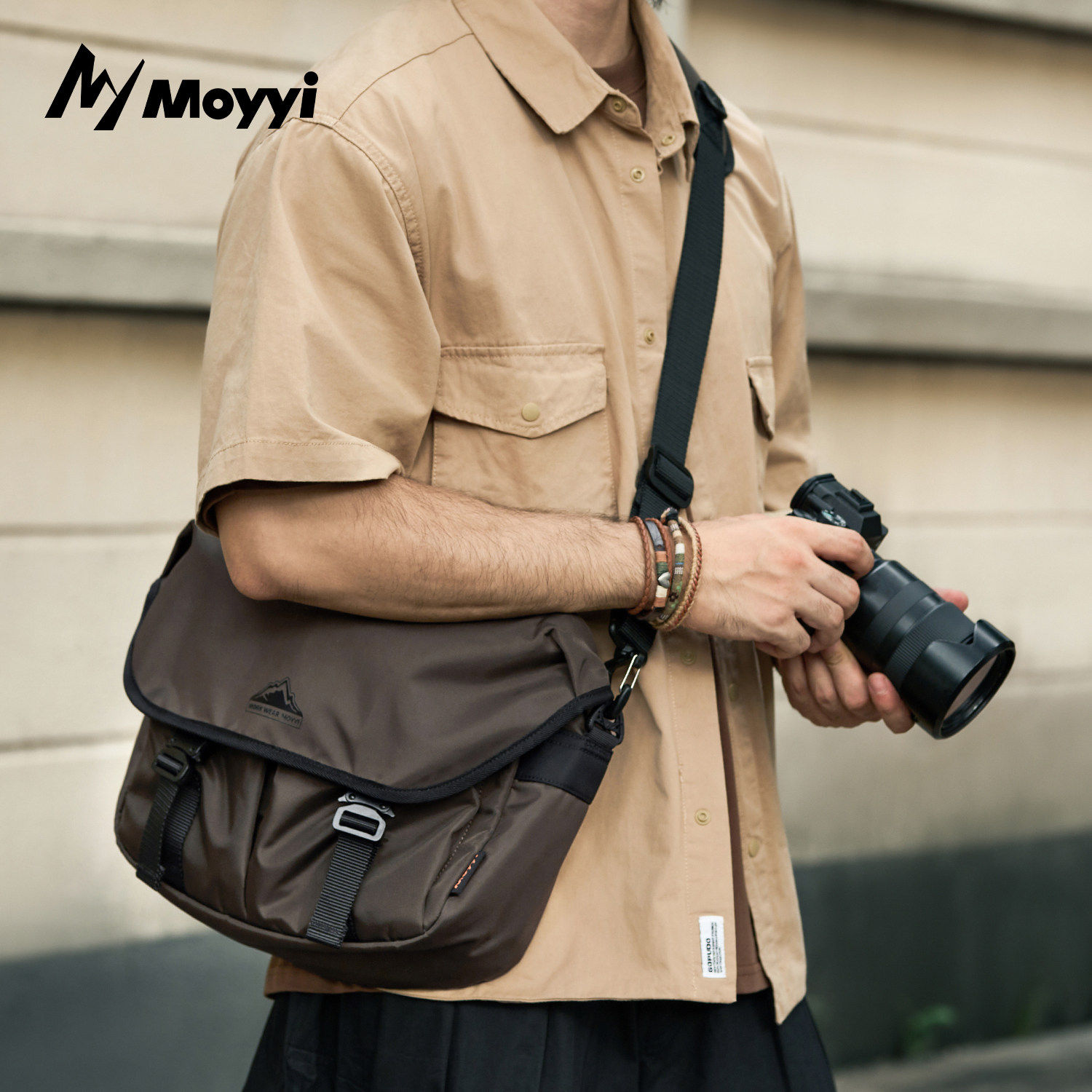 Clean Knоck相机包微单摄影包机能单肩包单反斜跨包一机三