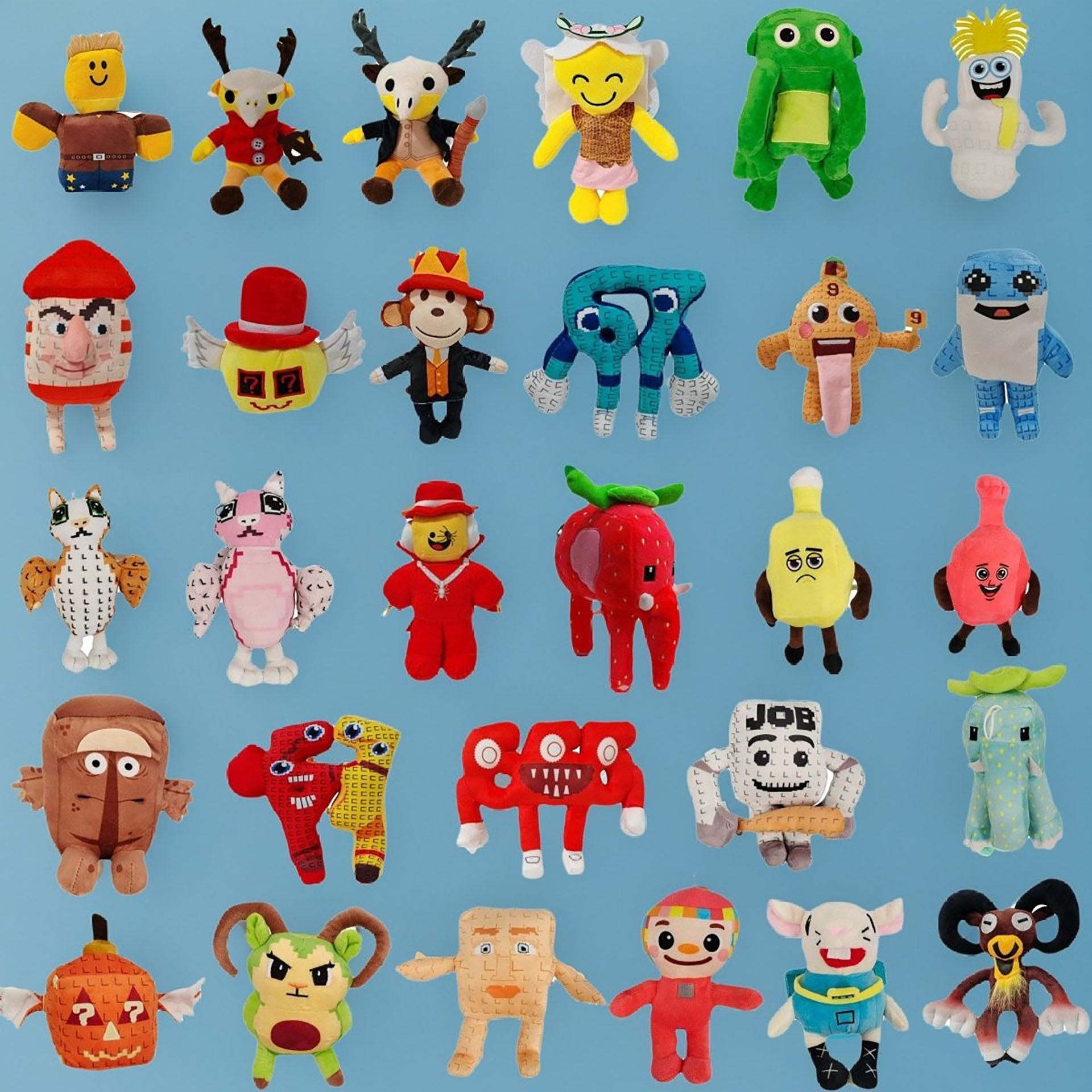 窃取脑腐玩偶公仔毛绒礼物steal a brainrot Sammy Jandel plush
