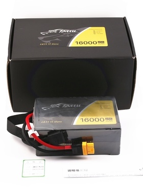 TATTU格氏16000mah 12S G-Tech智能插头教育培训无人机专用锂电池
