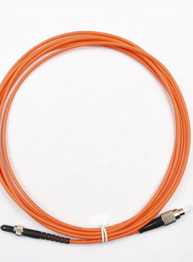 波钢 SMA905-FC/UPC多模千兆50/125单芯3.0MM电信级尾纤跳线光纤线1米多模单芯光纤线光缆尾纤连接线