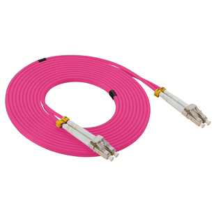 波钢 3米LC-LC光纤跳线OM4万兆多模双芯光纤线光缆尾纤连接线电信级