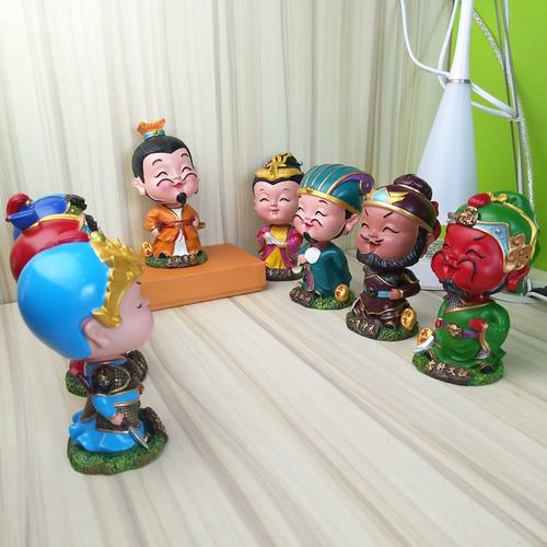 三国演义人物工艺品诸葛亮关羽