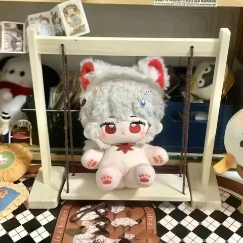 神娃娃原便宜毛绒公仔棉花20cm万叶周边爱郎礼物衣服爱豆枫稻妻五