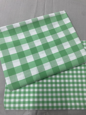 DIY锦棉朝阳弹力格子布料男女衬衫连衣裙裤服装面料儿童手工 2米