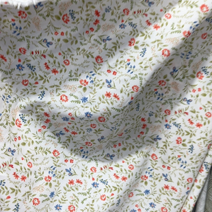 高品质细纱织60支府绸 花花丛林满印3米