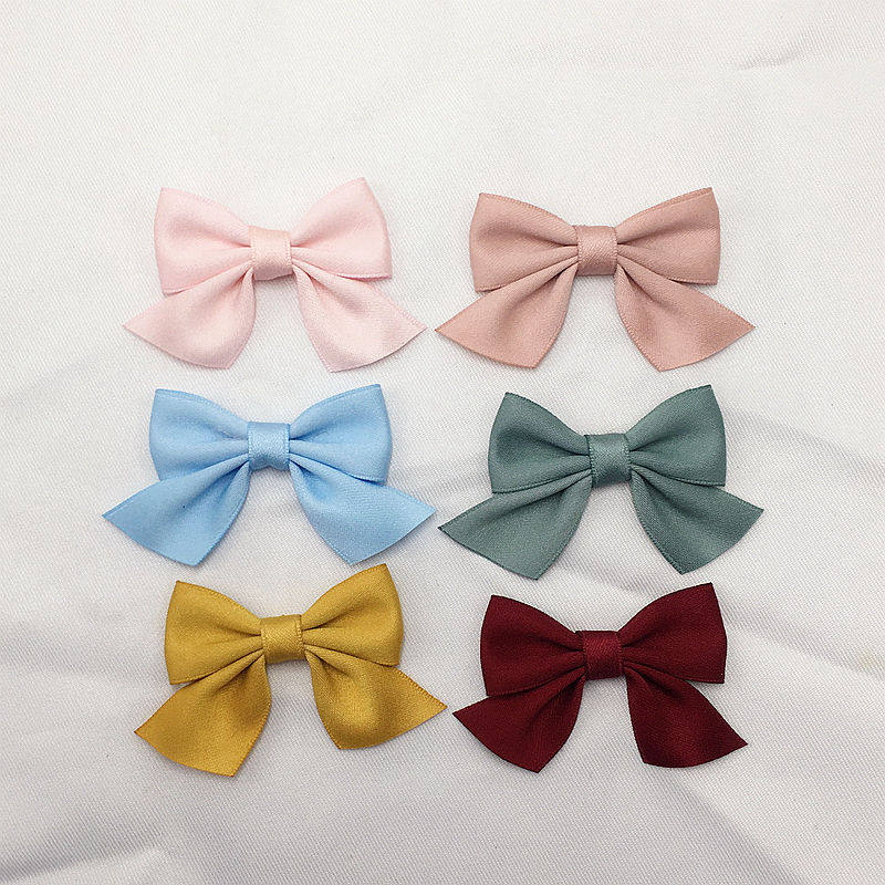 6cm可爱燕子结女童发夹发饰童装裙子帽子材料头饰少女配件diy手工