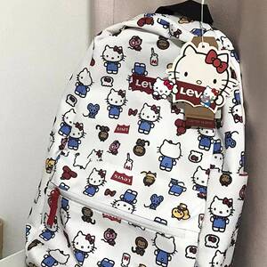 2023新款潮hellokitty联名可爱风包包双肩背包女初高中学生书包