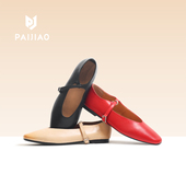 法式 玛丽珍牛皮女鞋 晚风温柔百搭外穿鞋 2025明星网红同款 子3580