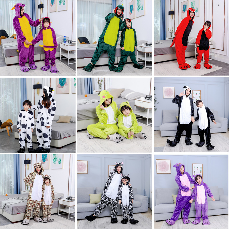 秋冬季连体睡衣儿童家居服演出服