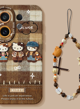 适用vivos30手机壳s20/s19/s18新款s17/s16/s15e全包vivo男s10/s12vovo女s9/s7e手链s5套promini外por咖KTpro