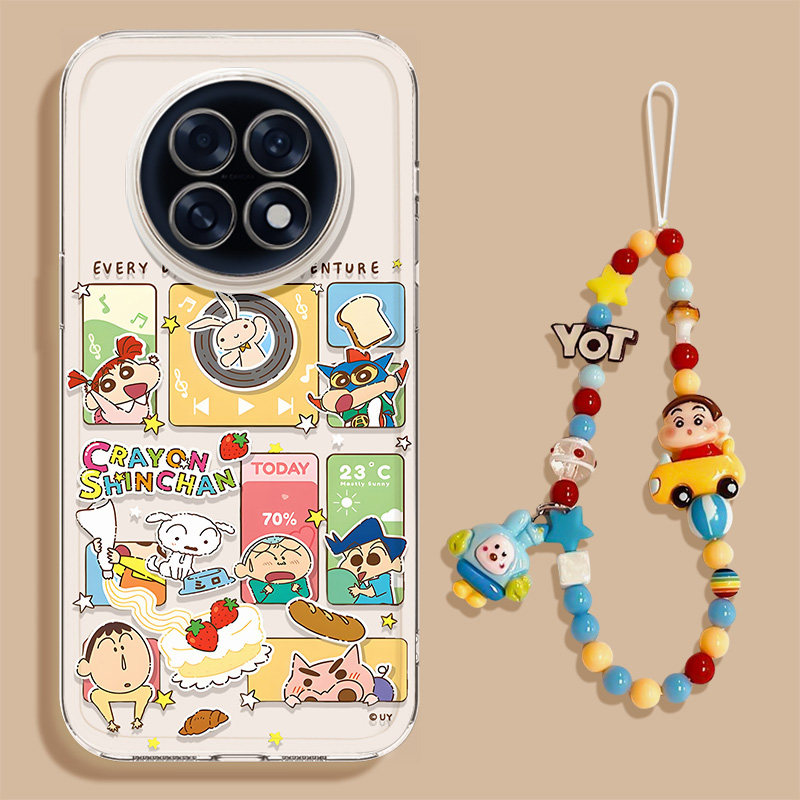 透明软胶保护，搭配卡通手链
