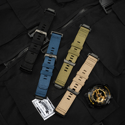 尼龙编织表带结实耐用可水洗