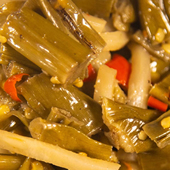 芋苗酸下饭菜即食手工新鲜广西特产