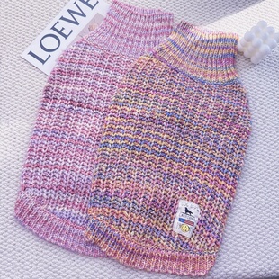 日单DD宠物狗狗秋冬毛衣柴犬雪纳瑞可卡布美卡衣服